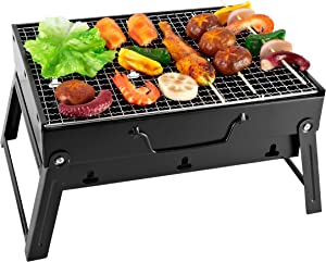 Grill węglowy SunJas 27x35 cm rozpałka 32 kostki