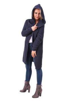 PASMANTEX BOLONIA SWETER KARDIGAN NARZUTKA KAPTUR