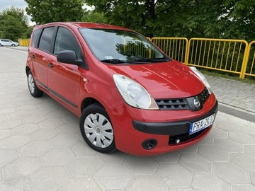 Nissan Note I Mikrovan 1.4 i 16V 88KM 2006 Nissan Note Zarejestrowany LPG Klima 1.4 88 KM