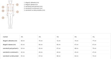 WIOSENNA_JESIENNA_Pikowana Modna Przejściówka - 3XL