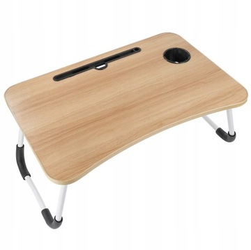 SKŁADANY STOLIK POD LAPTOPA DO ŁÓŻKA PODSTAWKA PRZENOŚNY NA NOGACH