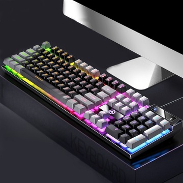 МЕКАНИЧЕСКИЕ ПРОВОДНЫЕ ИГРОВЫЕ КЛАВИАТУРЫ RGB