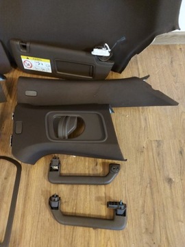 СТОЙКИ ПОТОЛКА РУЧКИ КОЗЫРЬКА КОРИЧНЕВЫЙ ЦВЕТ PORSCHE PANAMERA 970 97055519728