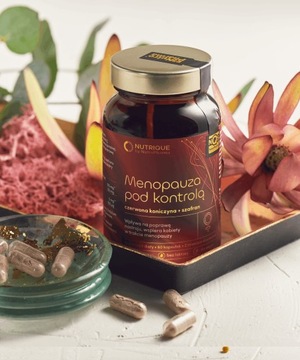 Suplement diety - Menopauza pod kontrolą - Czerwona Koniczyna -60 kapsułek