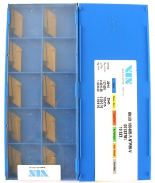 Płytki wieloostrzowe KNUX 160405-R NTP35-V VIS