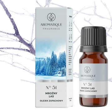 OLEJEK Olejki ZAPACHOWE AROMATIQUE 12ml MROŹNY LAS ŚWIĄTECZNY ZIMOWY