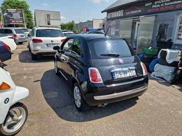 Fiat 500 II Hatchback 3d 1.2 69KM 2008 Fiat 500 1.2 Benzyna 69 KM, Klimatyzacja,, zdjęcie 3