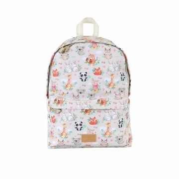 Plecak szkolny Pets Friends Woodland beżowy