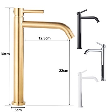 ВАННАЯ КОМНАТА НАСТОЛЬЧИК Смеситель для умывальника ЛАТУНЬ ЗОЛОТО ARI