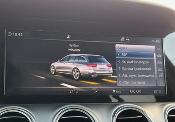 Mercedes Klasa E W213 All-Terrain 2.0 220d 194KM 2018 Mercedes-Benz Klasa E 4x4 Head-Up Navi Kamera Skora Automat FV23, zdjęcie 32