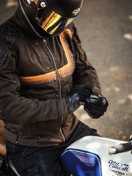 Мотоциклетные брюки-карго TRILOBITE ACID SCRAMBLER BROWN R.34 | ПРОДАЖА -30%