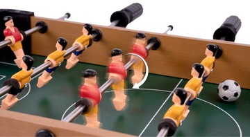 ФУТБОЛЬНЫЙ ДЕРЕВЯННЫЙ МИНИ-ФУТБОЛЬНЫЙ СТОЛ ДЛЯ ИГРЫ НАВЫКОВ 51X25CM