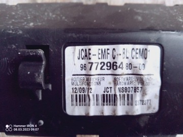 DISPLEJ AUTORÁDIO PEUGEOT 508 OE 9677296480