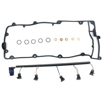 WIĄZKA WTRYSKÓW WTRYSKIWACZY KOMPLET DEFENDER DISCOVERY II 2.5 TD5