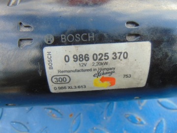 Стартер Bosch 0 986 025 370