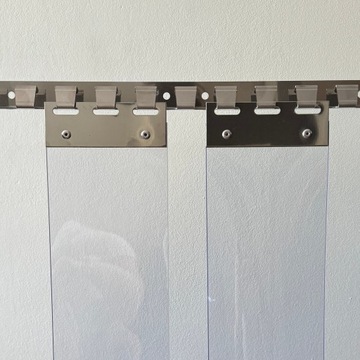 Kurtyna paskowa (szer. x wys.) 120cm x 200 cm, pasy PCV 125x2 mm