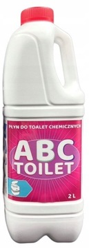 Płyn do toalet turystycznych ABC RED 2L SPŁUCZKA