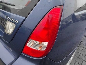 KOMPLETNÍ ZADNÍ VÍKO KUFRU NÁRAZNÍK SVĚTLA SUZUKI LIANA I