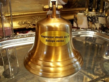 РУЛЬ ЛАТУННЫЙ ЗВОНОК ДЛЯ КАПИТАНА ГРАВЕРА