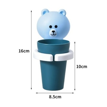 Детская чашка для чистки зубов, настенное крепление, безопасная для пасты, нетоксичная чашка для мытья, прочная