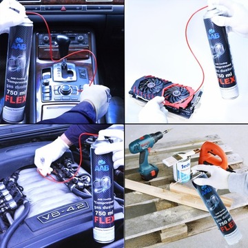 1x ТРУБКА С ОХЛАЖДЕНИЕМ СЖАТОГО ВОЗДУХА AAB, 750 мл, 60 см