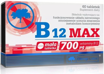 Olimp B12 Max 60 tabletek krążenie anemia serce