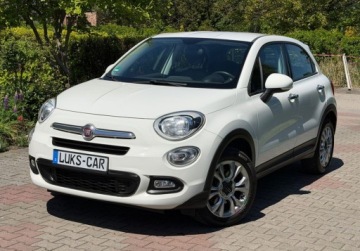 Fiat 500X Crossover 1.6 E-Torq 110KM 2016 Fiat 500X 1,6 110KM Key-less NAVI Klimatronic Bezwypadkowy Serwis 1.6