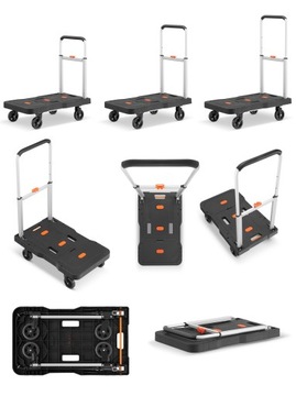 Тележка-платформа складная мобильная складная HIGHER, 150 кг