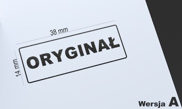 PIECZĄTKA - ORYGINAŁ - COLOP C20 38X14