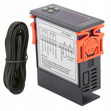 CYFROWY TERMOSTAT ELEKTRONICZNY STC-8080H 220VAC