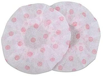 200шт одноразовые чехлы для микрофона белые розовые