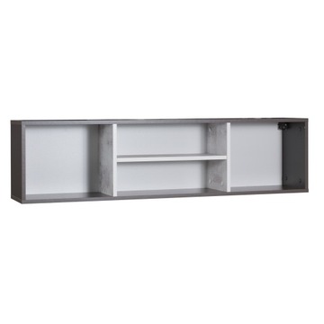 meble TOMMY _15 półka grafit / enigma