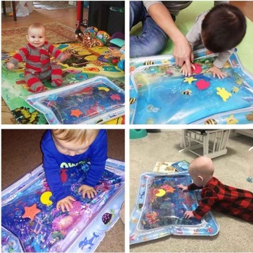 SENSORY надувной ВОДНЫЙ КОВрик для малыша