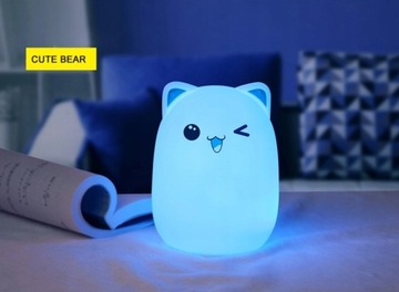 Lampka nocna 002 wielokolorowy