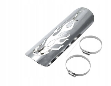 ХРОМИРОВАННАЯ КРЫШКА ВАЛА, ВЫХЛОПНОЙ ТРУБЫ