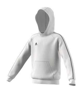 Bluza z kapturem adidas Jr Core 18 FS1891 XS 128