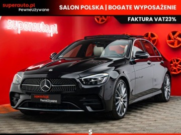 Mercedes Klasa E W213 Limuzyna Facelifting 2.0 220d 200KM 2022 MERCEDES-BENZ E Klasa 220 d 4-Matic 2.0 (200KM) 2022