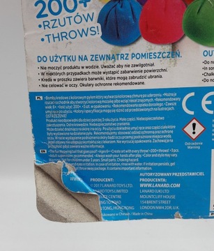 Zestaw Bomb Kredowych 3 sztuki 200 rzutów