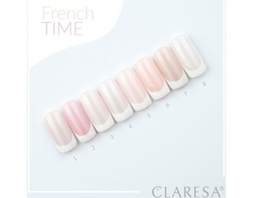 Гибридный лак для ногтей Claresa, 5 мл, УФ-светодиод, смешанные цвета