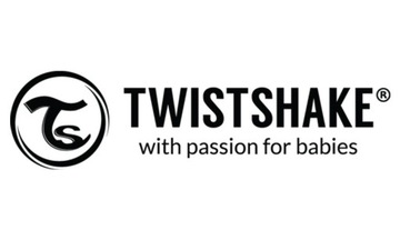 Twistshake Click Mat Mini + тарелка пастельно-синего цвета