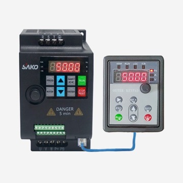 Трехфазный инвертор 380В RS485 0,75кВт 4А