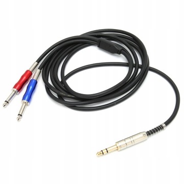 BLS0201 «папа» 6,35 мм на двойной моно 6,35 мм