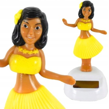 Танцующая Гавайка Гавайская кукла-танцовщица Статуэтка СОЛНЕЧНАЯ Гавайские танцы