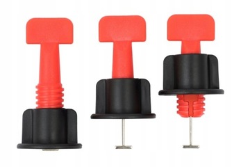 СИСТЕМА ВЫРАВНИВАНИЯ ПЛИТКИ КЛИПЫ-РУЧКИ 50 ШТ. СМЕННЫЕ ШТИФТЫ