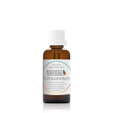 Sauna Olejek Aromat Bassau 15 ml- 5 Wspaniałych