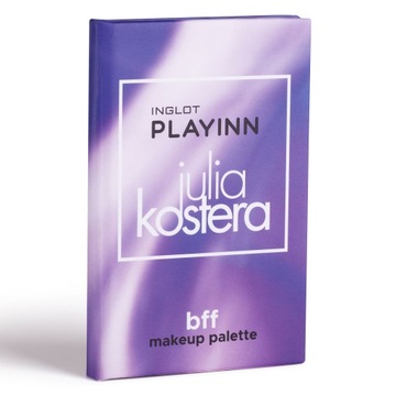 Paleta BFF INGLOT PLAYINN Julia Kostera