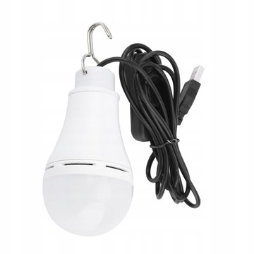 LAMPKA TURYSTYCZNA ŻARÓWKA LED KEMPINGOWA USB