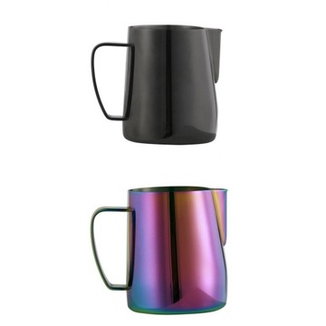 2 szt. Spienianie mleka ze stali nierdzewnej 350 ml
