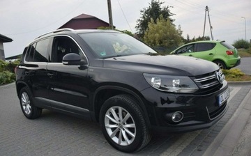 Volkswagen Tiguan I SUV Facelifting 2.0 TDI CR DPF BlueMotion 140KM 2015 Volkswagen Tiguan 2.0D Automat 4x4 2015r Navi Kamera Oryginal lakier Sprow, zdjęcie 3