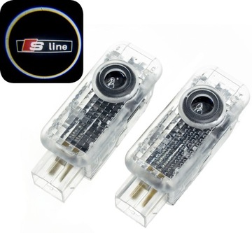 LED Projector Logo do Audi S Line A3 A4 A5 A6 A8